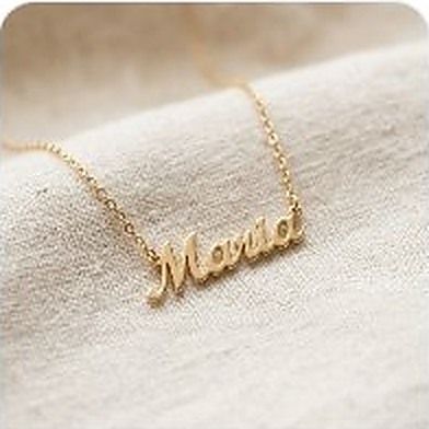 Collar personalizado de joyería artesanal en Etsy